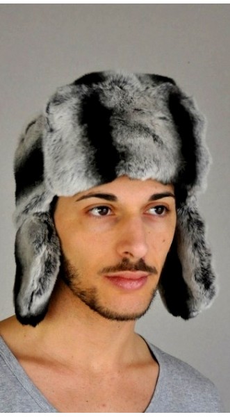chinchilla fur hat